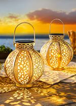 Solcellslampor, 2-pack 