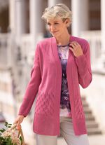 Cardigan med subtil glans 