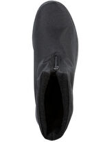 St&ouml;vletter med dragkedja fram SVART