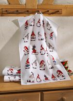 K&ouml;kshanddukar i bomull, set om 3 