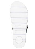 Klassiska damtr&auml;skor med anatomiskt vadderad fotb&auml;dd WEISS-BUNT