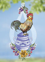 Fönsterbildstupp gjord av äkta Plauenspets 