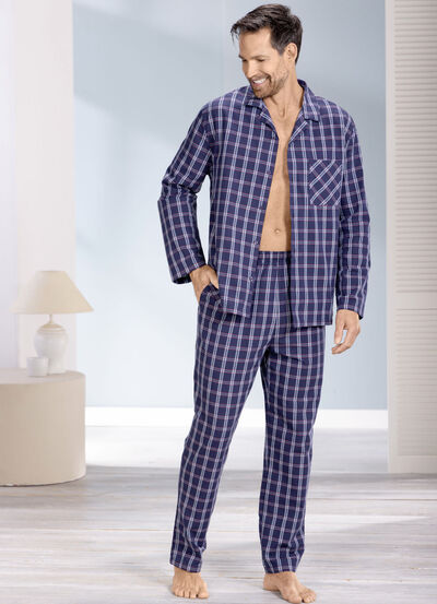 Comte v&auml;vd pyjamas med kn&auml;ppt topp 