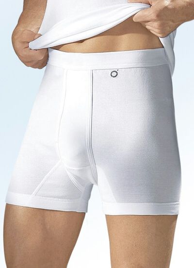 Pfeilring tre-pack finribbyxor, vita 