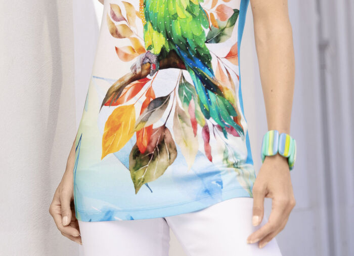 Färgglatt statement-armband 