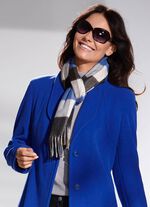 Halsduk med rutig design 