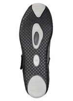 Gemini, klassiska damtofflor, bredd G, med uttagbar fotb&auml;dd ANTIKBRONS