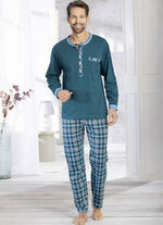 Pyjamas med knappar framtill, 