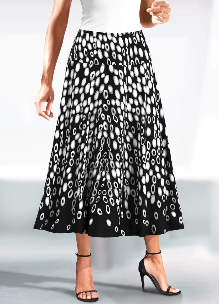 Kjol med uttrycksfull design 