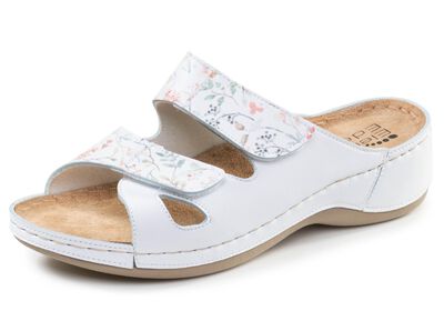 ELENA EDEN, klassiska damslippers, vidd G, med kardborreband 