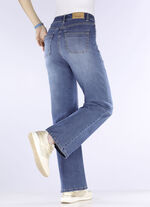 Jeans med fashionabla framfickor, 