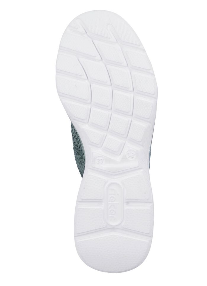 Rieker, l&auml;tta damsneakers, bredd G, med MemoSoft textilinnersula MINT