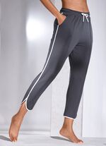 Byxor med kontrastband ANTHRAZIT