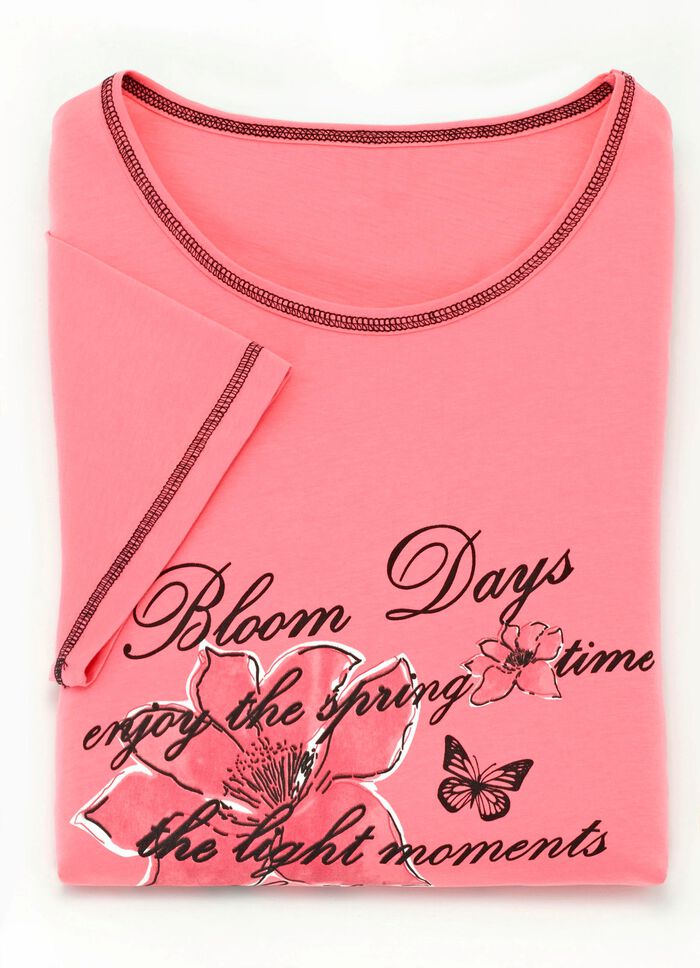 F&ouml;rpackning med tv&aring; nattlinnen, korta &auml;rmar med rund hals 