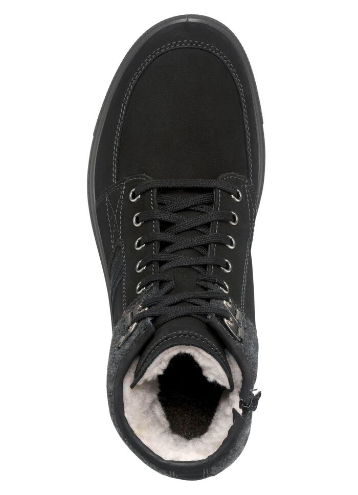 K&auml;nga med sn&ouml;rning i modern design SVART