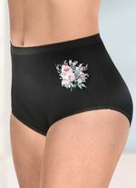 brio lingerie fyrapack trosor med blommotiv 