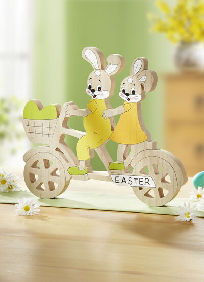 Påskharar på tandem 