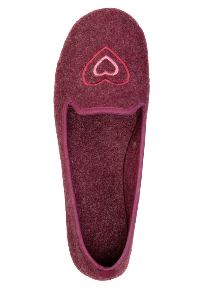 Laurina, klassiska damtofflor, med uttagbar fotb&auml;dd 