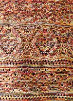 Tr&ouml;ja av melerad garn R&Ouml;D-GUL-MULTICOLOR