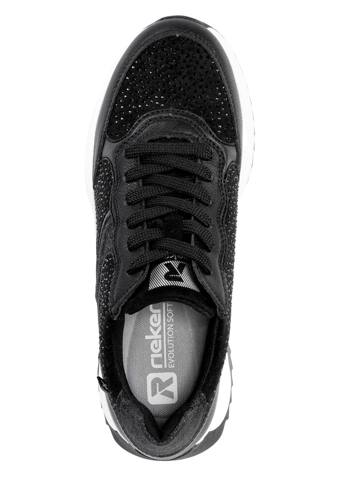 Rieker sneakers med glitterstenar, 
