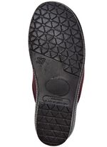 Tvåpack klassiska damtofflor, bredd H, med resårband 1x MARINE 1x CHIANTI