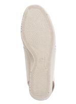 ELENA EDEN sandal av luftigt meshmaterial och textil med metalliskt skimmer 