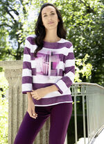 Tröja med blockränder 