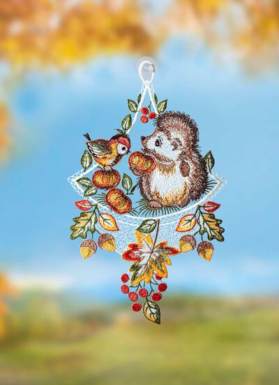 F&ouml;nsterbild av &auml;kta Plauen-spets 