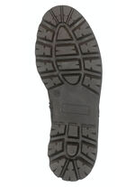 Trendiga ankelboots med mysigt lammskinnsfoder GRÅ