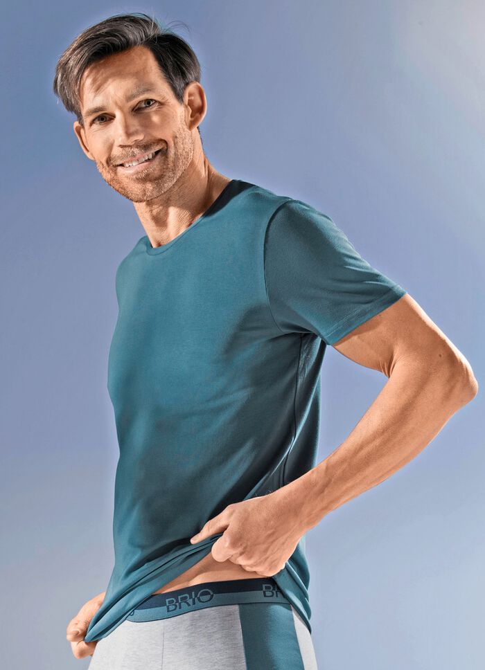 Trepack med skjortor med elastan 