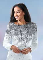 Halsband med sn&auml;ckor och kristallstenar 