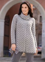 Kofta med utsmyckade detaljer 