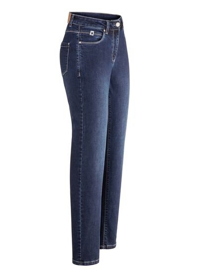 Jeans med praktisk mobilficka 