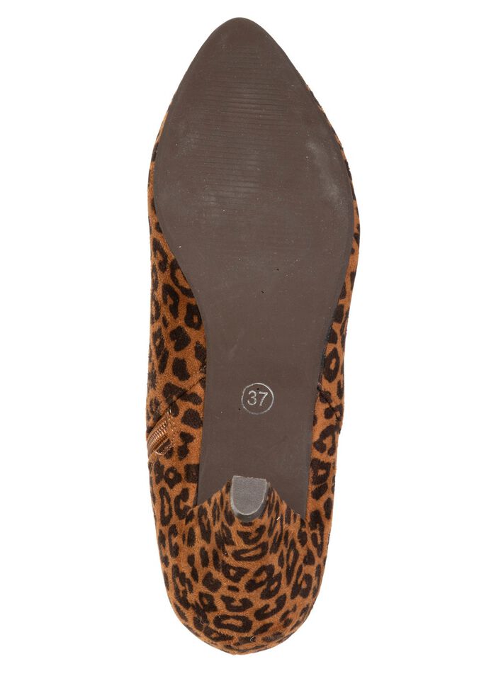 Andrea Conti, trendiga damst&ouml;vlar med dragkedja BRUNT-SVART