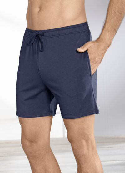 Två paket sömn- och fritidsshorts gjorda av ekologisk bomull, , large