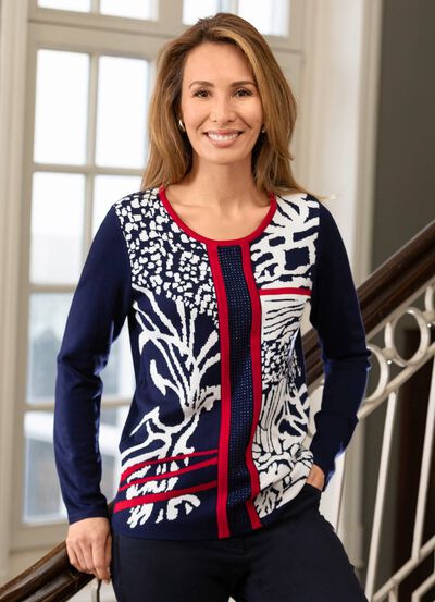 Finstickad tr&ouml;ja 