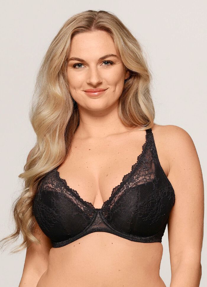 LingaDore bygel-bh med fin elastisk spets 