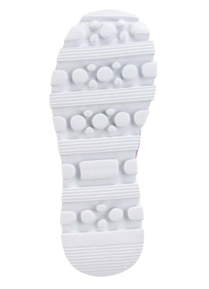 Waldl&auml;ufer sneakers med sn&ouml;rning gjorda av en fin l&auml;derblandning FLERF&Auml;RGAD