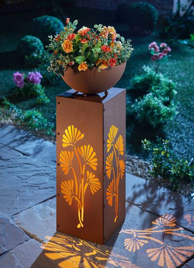 LED-dekorationspelare "Ginkgo" 