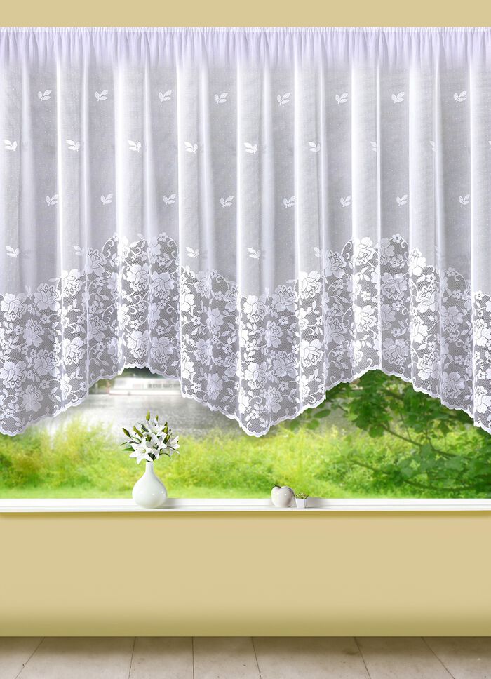 Distinkt v&auml;lvd persienn med automatiska veck 