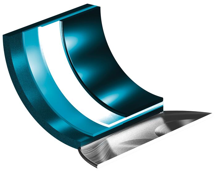 Meteor 6-delad gryta med diamantkeramisk non-stick premiumbel&auml;ggning 