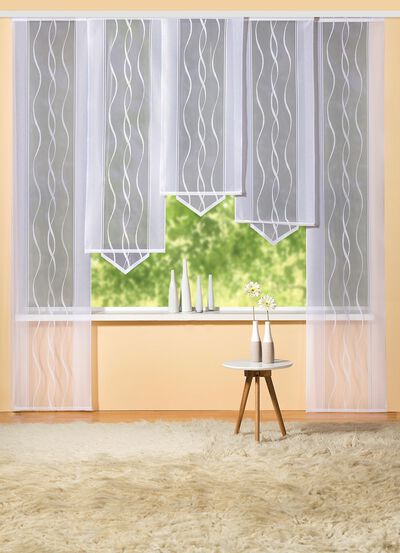 Glidgardinv&aring;g med rak &auml;nde 