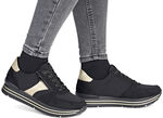 Remonte, trendiga damsneakers, vidd G, med uttagbar fotbädd, 