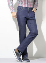 "Francesco Botti"-jeans med bekväm midjeband i 3 färger, 
