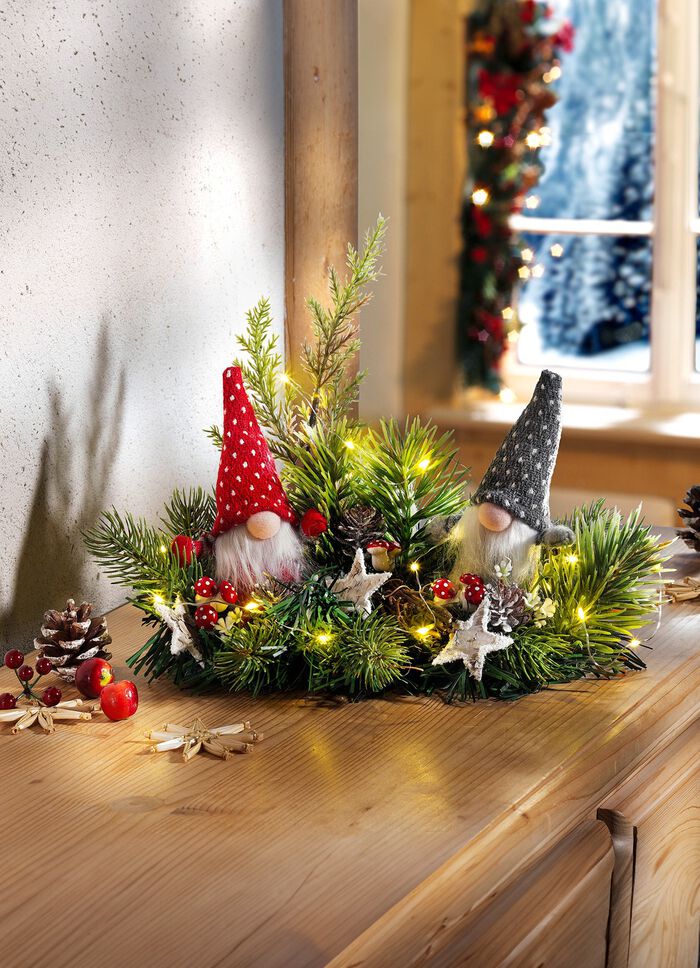 Upplyst arrangemang, batteridriven 