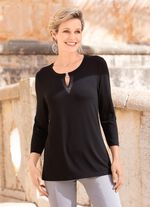 Skjorta med dekorativ ring 