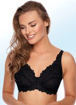 Viania bygel-bh med broderad spets 