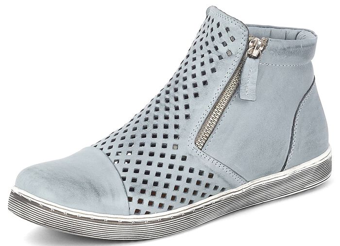 Andrea Conti ankelst&ouml;vel med dragkedjor i sidorna 