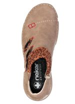 Rieker, trendiga damst&ouml;vlar, vinterskor, med dragkedja TAUPE-BRUN