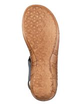 ELENA EDEN, klassiska damsandaler, vidd G, med kardborreband 